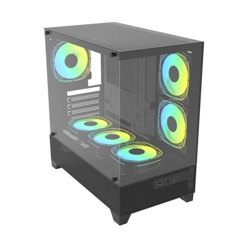 PC Power Sea View V2 PG-H35 BK ATX Desktop Gaming Case - Raydha Technology