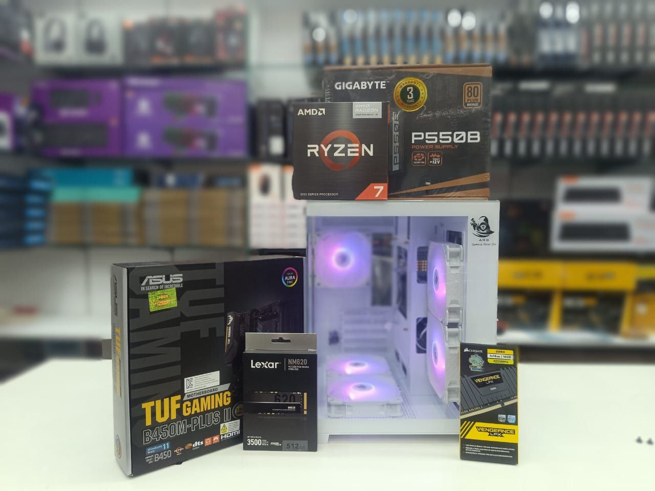 MID-RANGE-BUDGET-GAMING-DESKTOP-With-AMD-5700G-ASUS-TUF-GAMING-MOTHERBOARD.