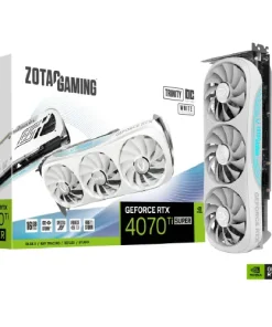 ZOTAC GAMING GeForce RTX 4070 Ti SUPER TRINITY OC WHITE ED